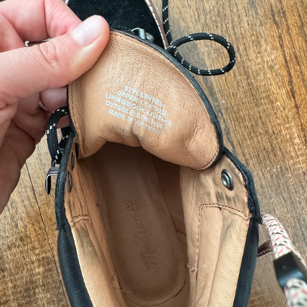 Madewell citywalk lugsole hiker boots - Picture 4 of 5